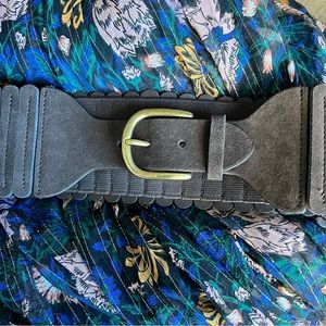 Anthropologie Tabitha tall belt in XS - dark brown- new without tags